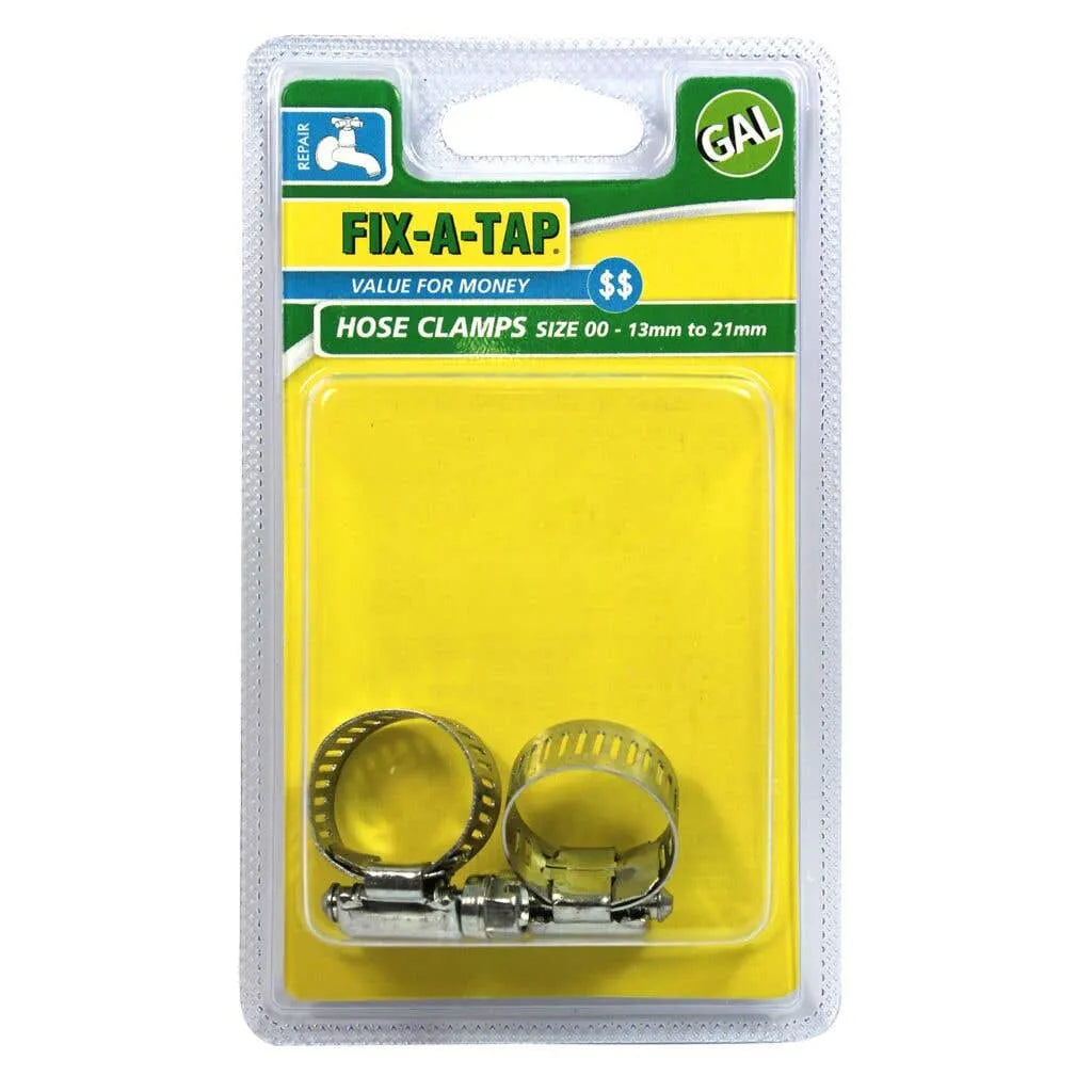 Fix-A-Tap Hose Clamps Galvanized 13mm to 21mm