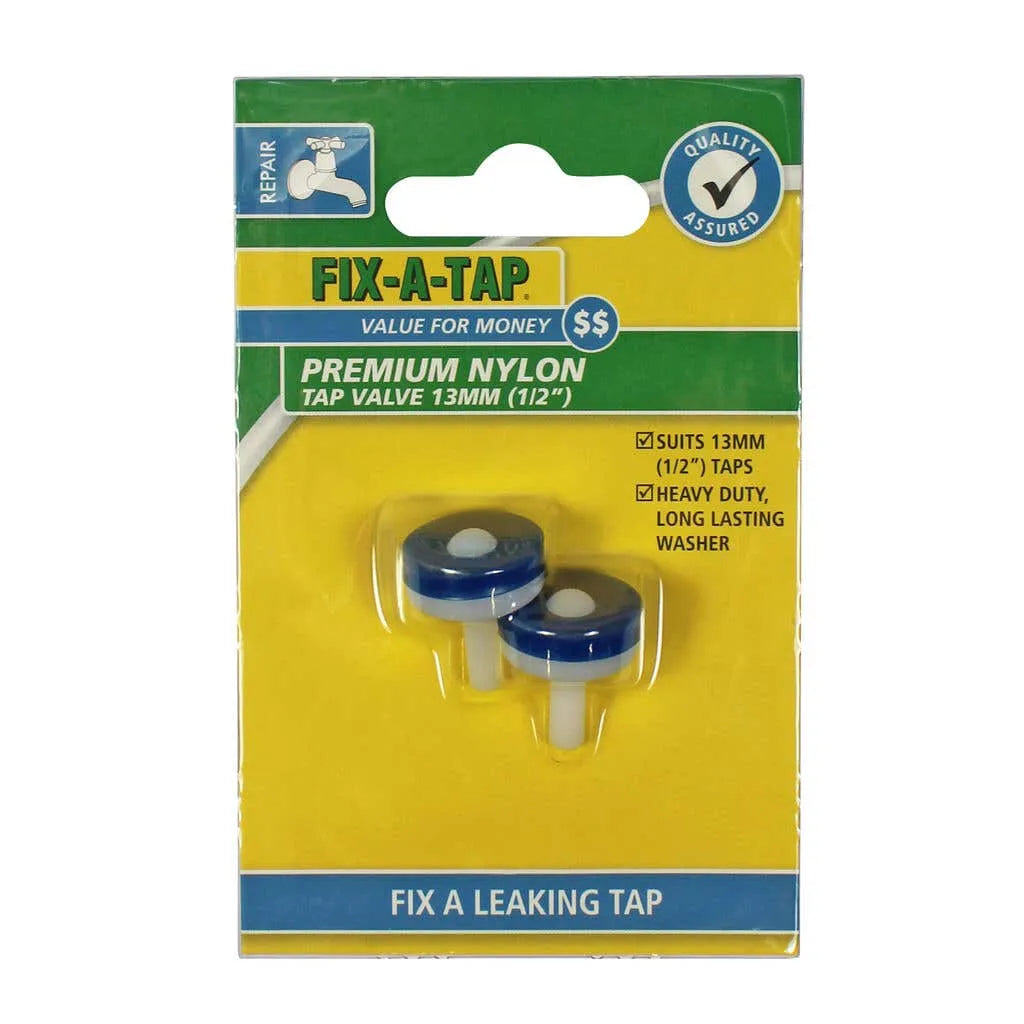 Fix-A-Tap Premium Nylon Tap Valves 13mm