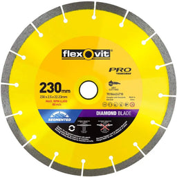 Flexovit Diamond Blade Tile/Brick 230mm