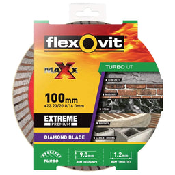 Flexovit Ultra Thin Diamond Blade 100mm