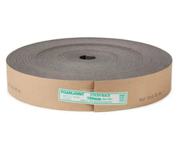 Foamjoint Sticky Back Adhesive Expansion Joint 100 x 10mm x 25m