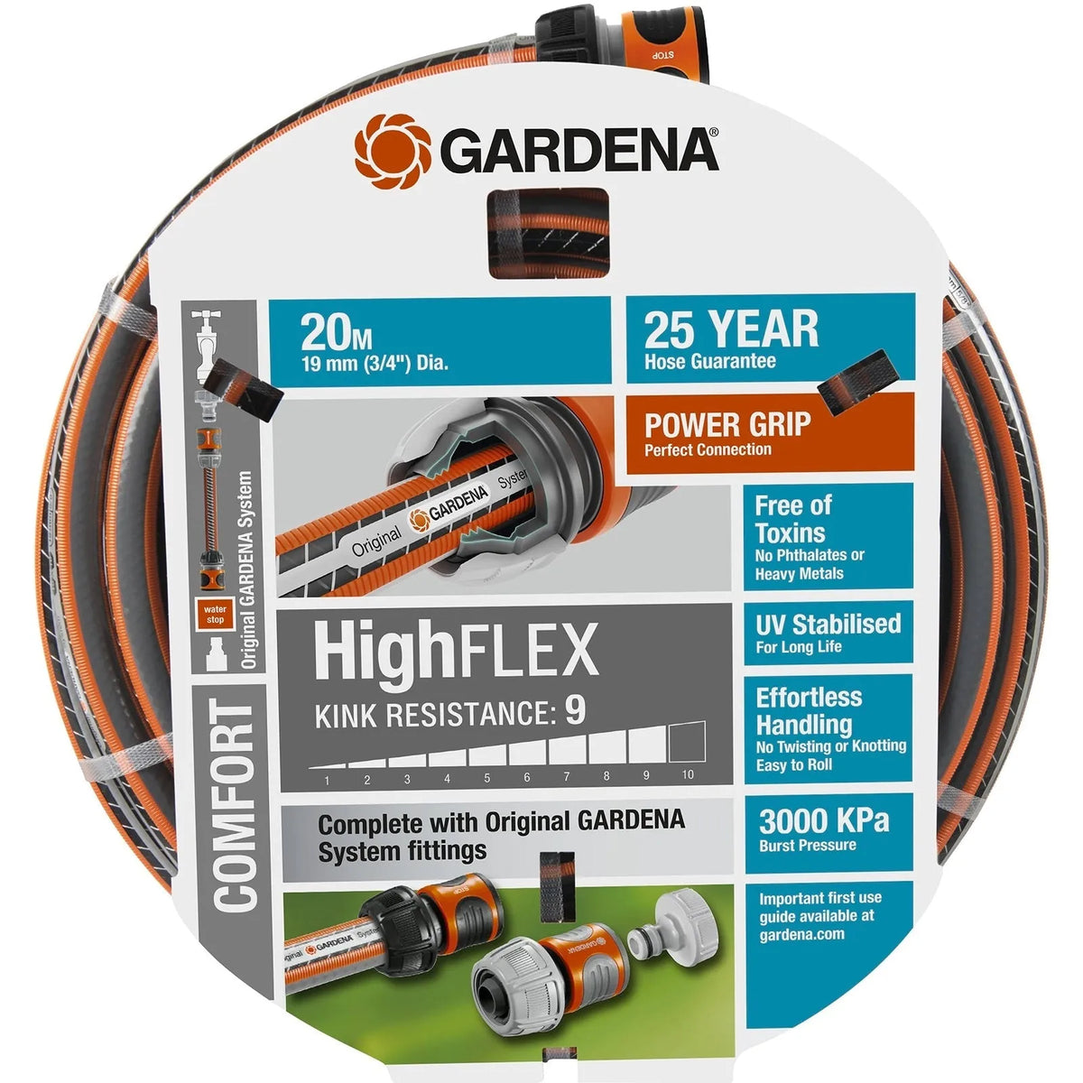 Gardena Comfort HighFlex Hose