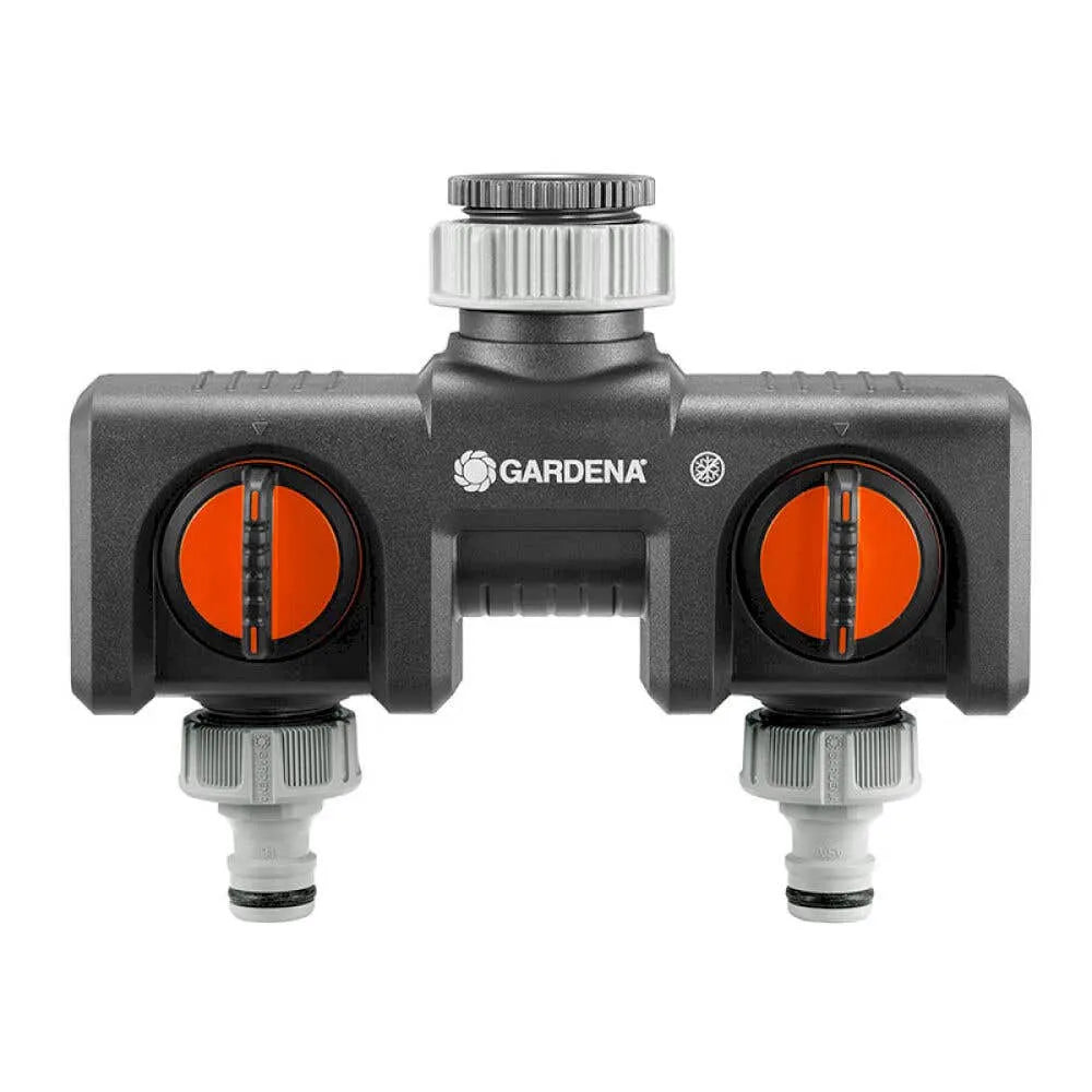 Gardena Parallel Twin Tap Connector 13mm