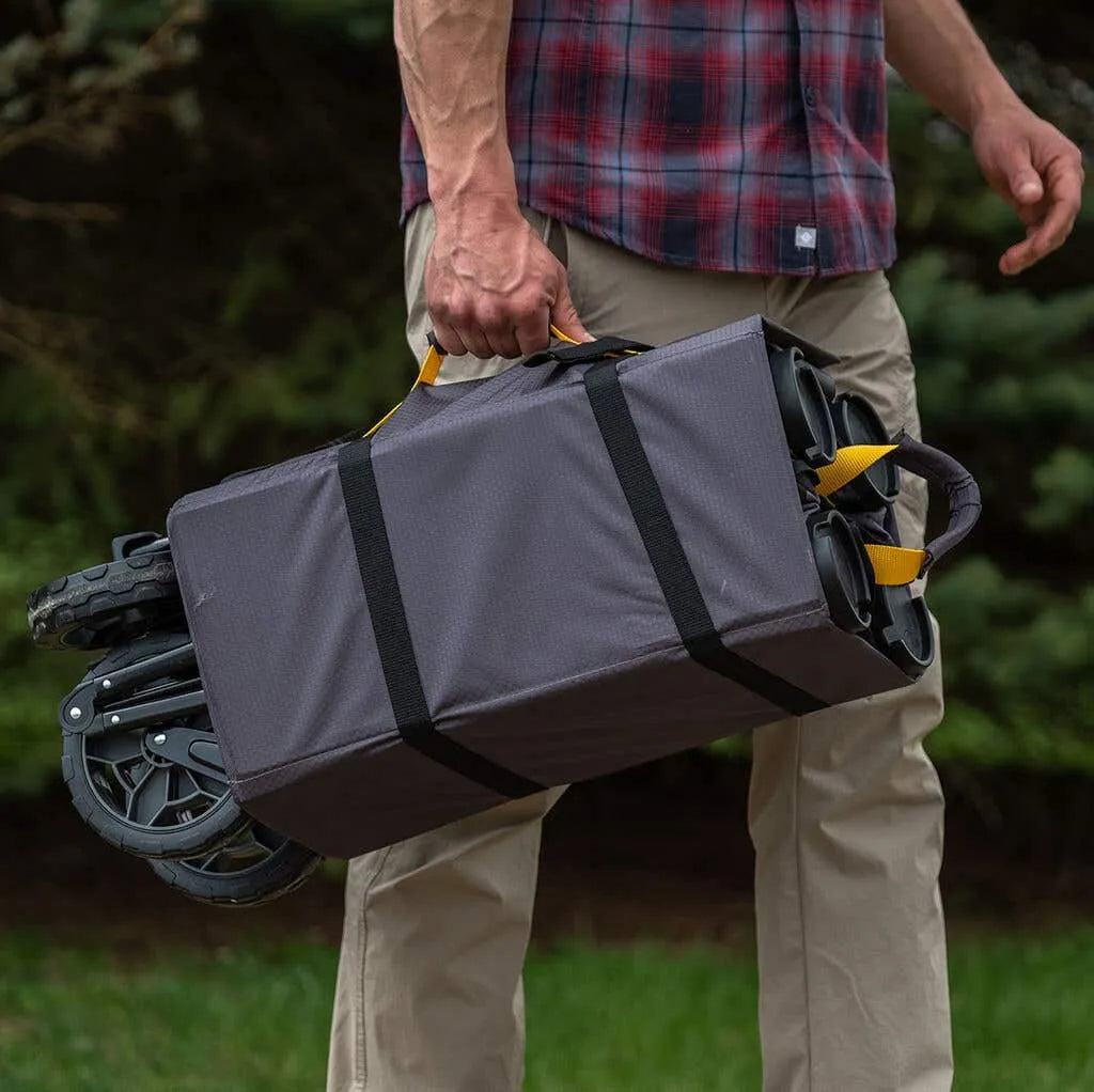 Gorilla Carts Collapsible Folding Outdoor Utility Wagon