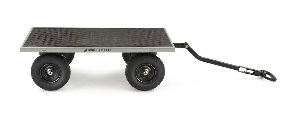 Gorilla Carts Steel Mesh Garden Cart 450kg