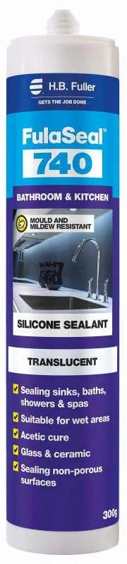 H.B. Fuller Fulaseal 740 Kitchen & Bathroom Sealant 300g