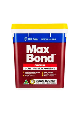 H.B. Fuller Max Bond Construction Adhesive Bucket (20 x 320g)