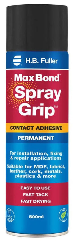 H.B. Fuller Spray Grip Permanent Contact Adhesive 500g