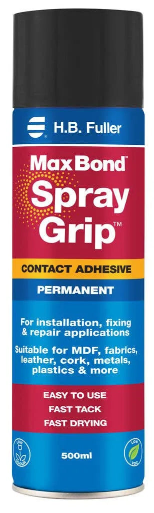 H.B. Fuller Spray Grip Permanent Contact Adhesive 500g