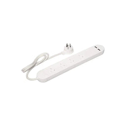 HPM 4 Powerboard Overload Protection with 2 x USB A Outlet