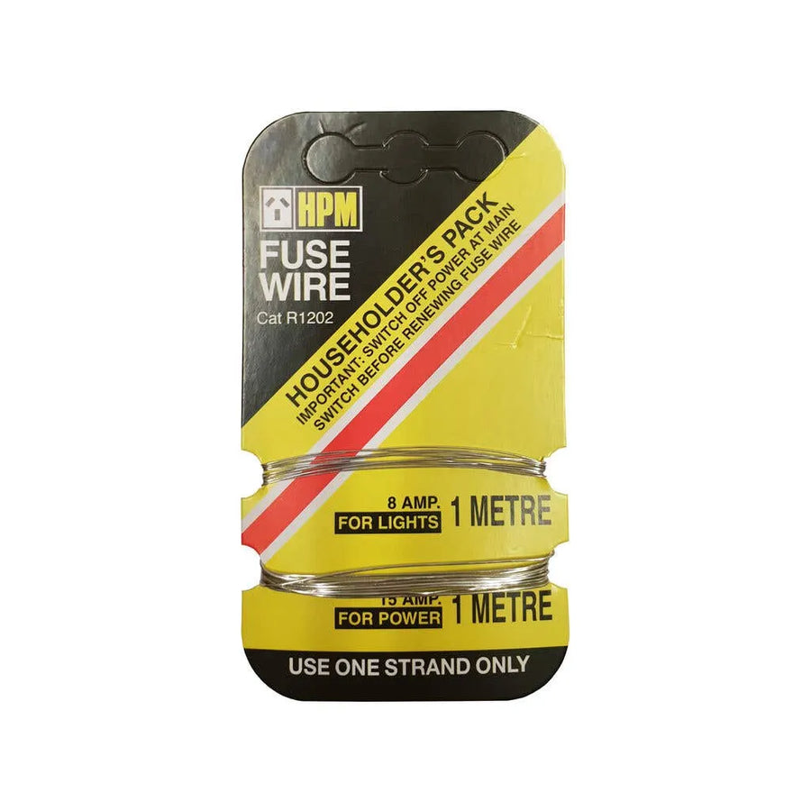 HPM 8-16amp Carded Fuse Wire 1m