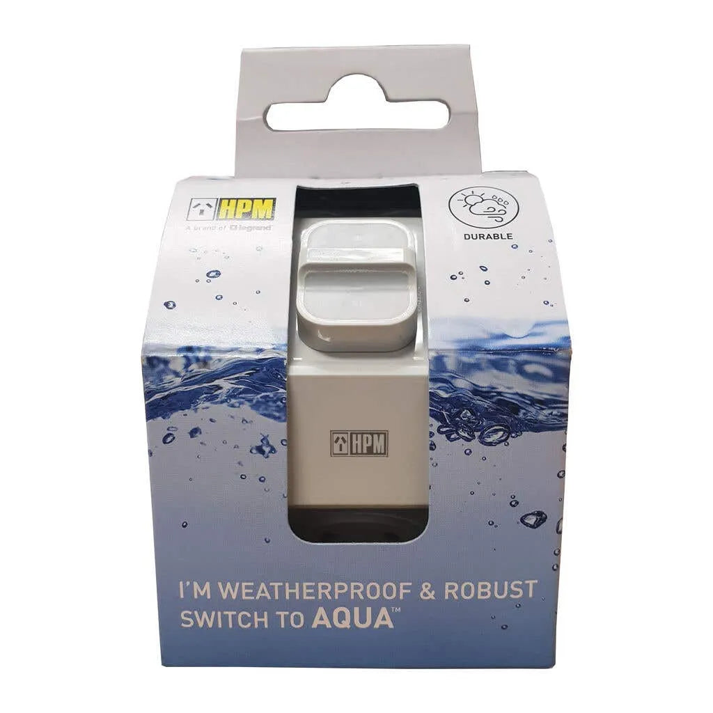 HPM Aqua Life Compact Powerpoint 10A IP53 Surface Mount