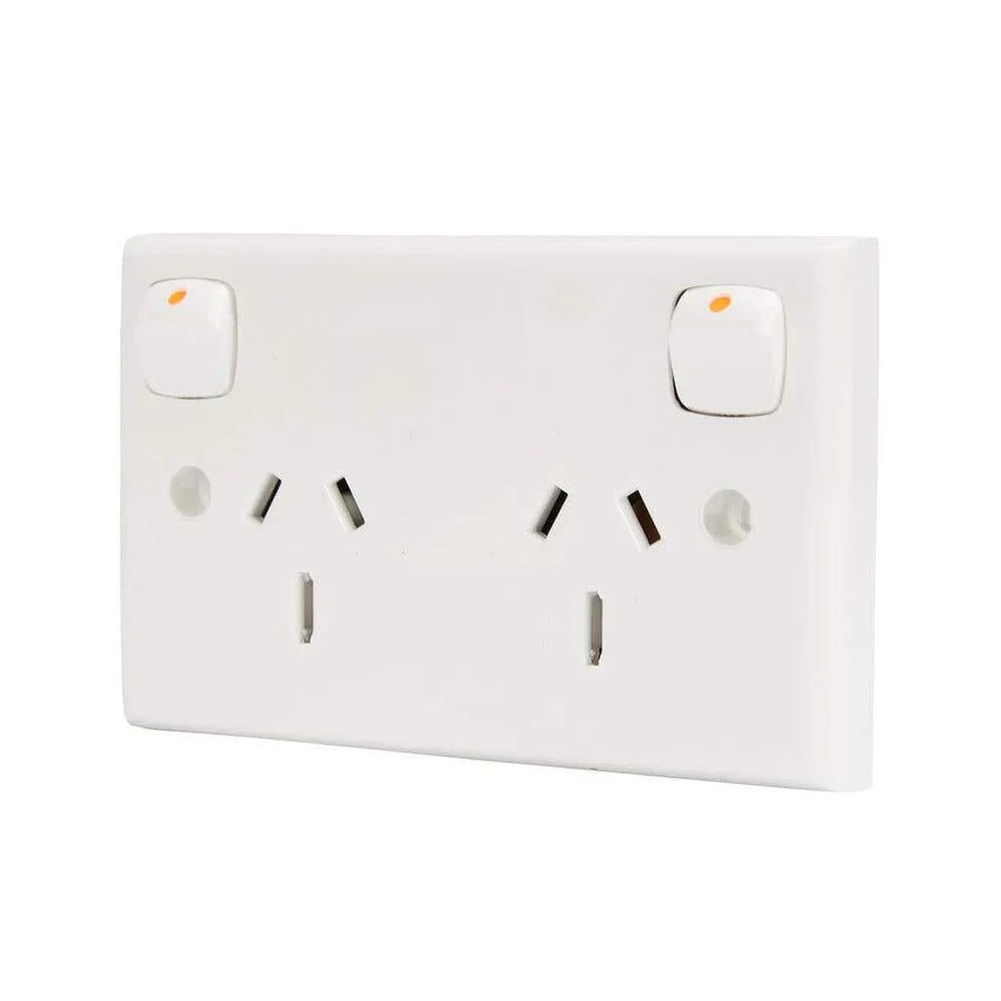 HPM Double Powerpoint 15A White
