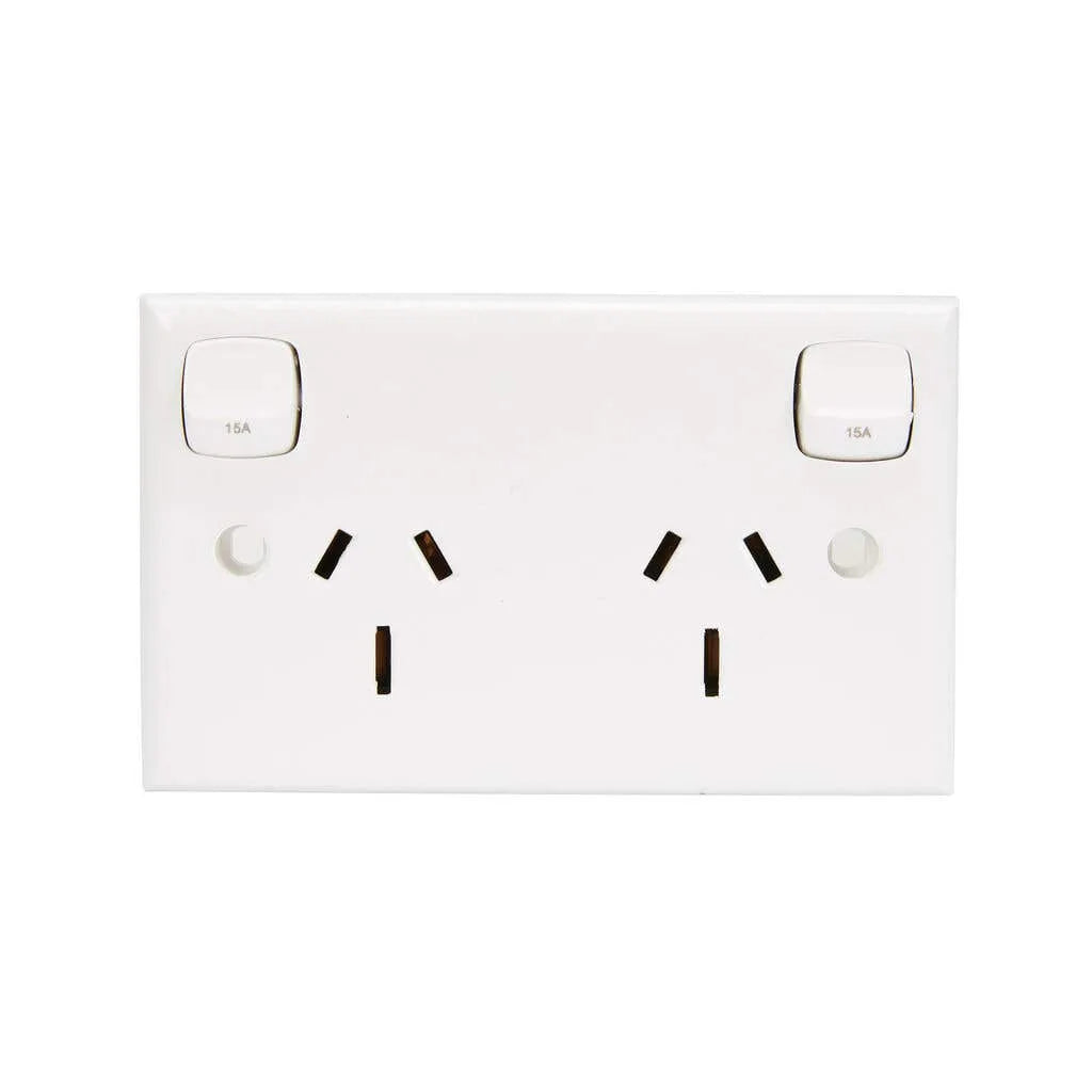 HPM Double Powerpoint 15A White