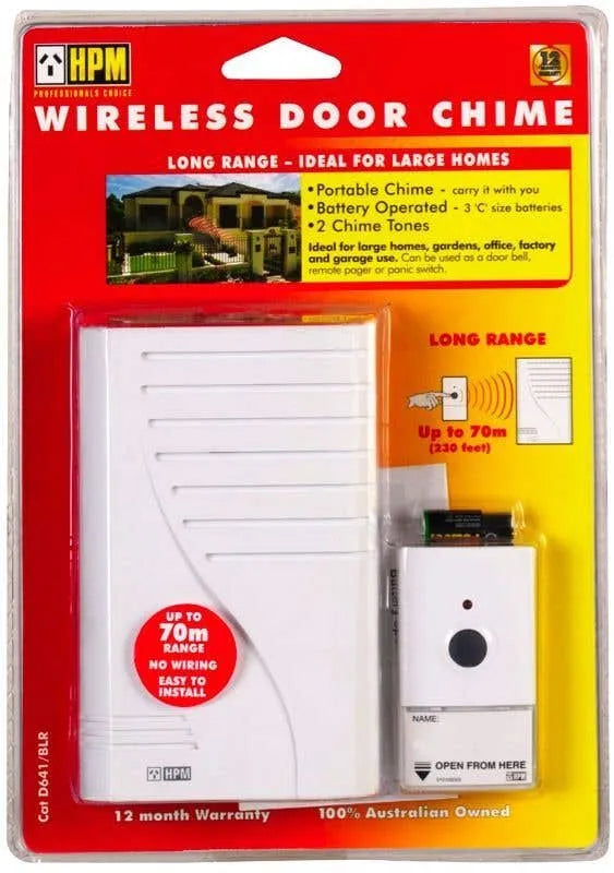 HPM Long Range Wireless Door Chime