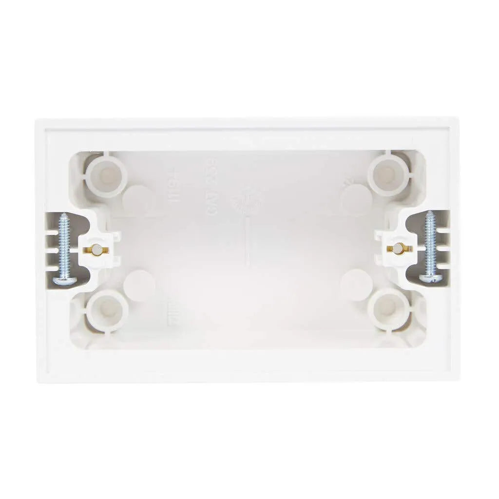 HPM Mounting Block Surface White 41mm