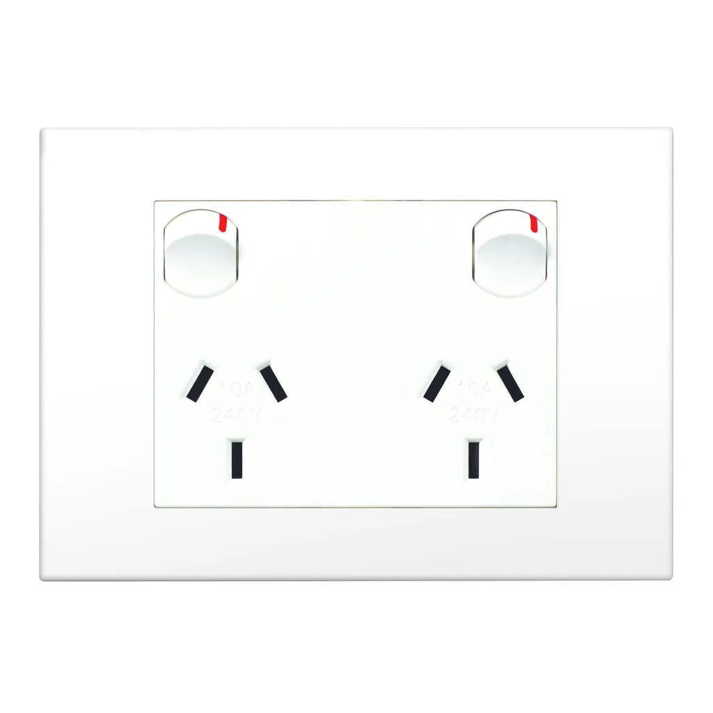 HPM VIVO 10A Horizontal Double Powerpoint White