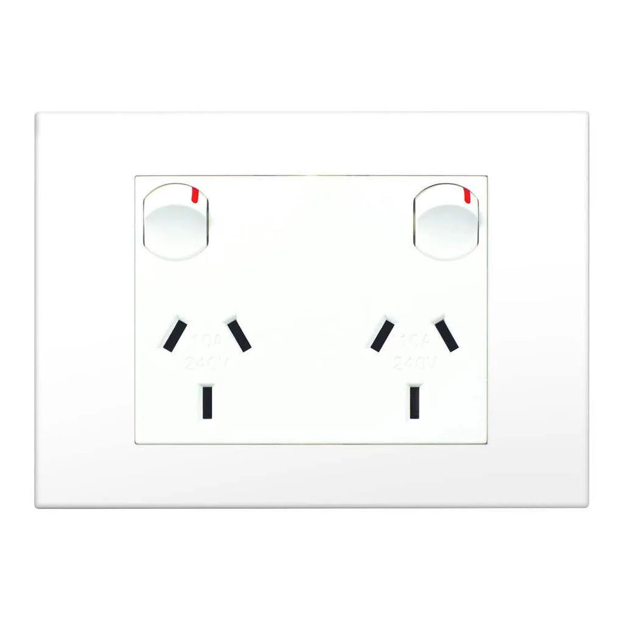 HPM VIVO 10A Horizontal Double Powerpoint White