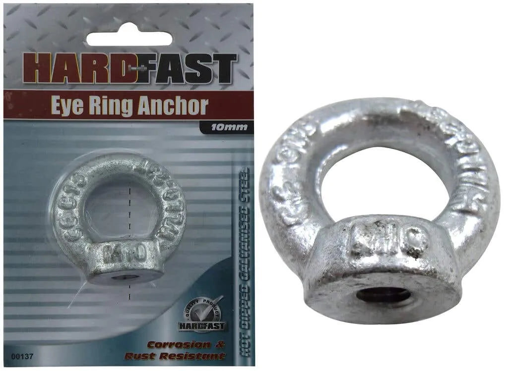 Hardfast Eye Bolt Anchor Galvanised 12mm
