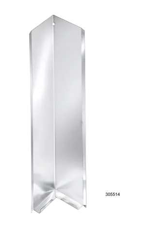 HardiePlank Aluminium External Corner Soaker 230mm