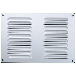 Haron Aluminum Pressed Vent Silver 225 x 150mm