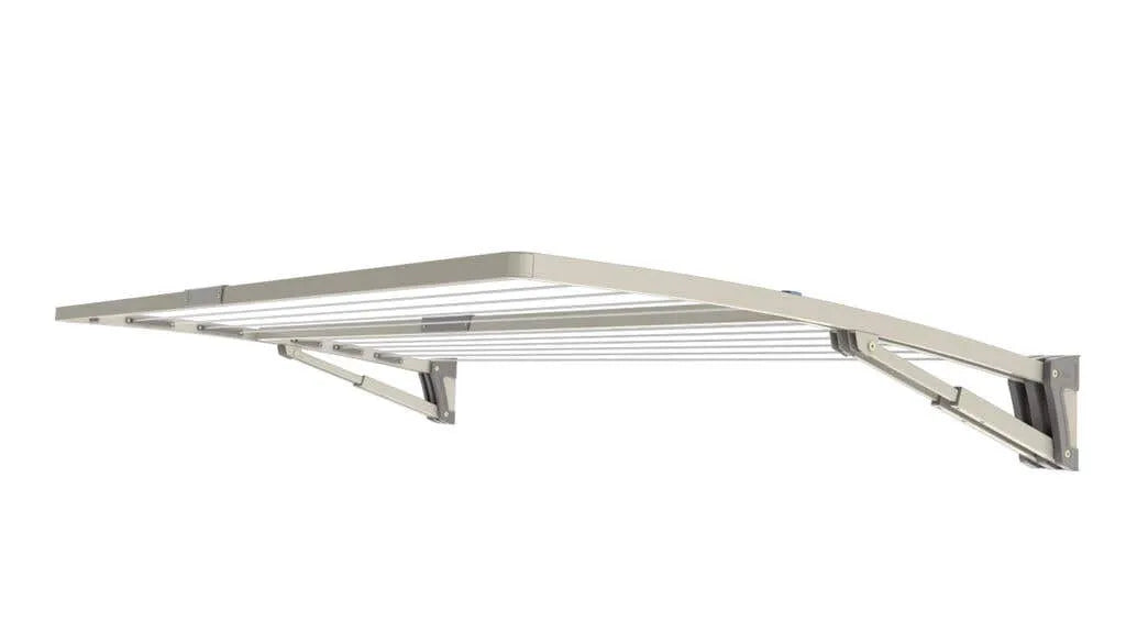 Hills Double Folding Frame Clothesline Pebble Beach