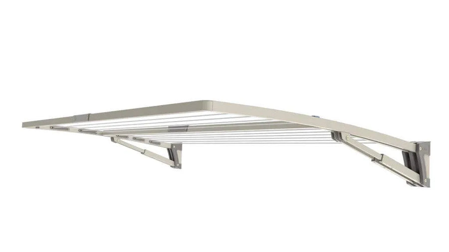 Hills Double Folding Frame Clothesline Pebble Beach