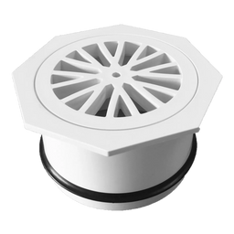 Holman DWV PVC Octagonal Floor Grate 100mm