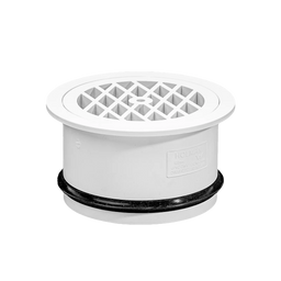 Holman DWV PVC Round Floor Grate 100mm