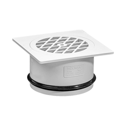 Holman DWV PVC Square Floor Grate 100mm