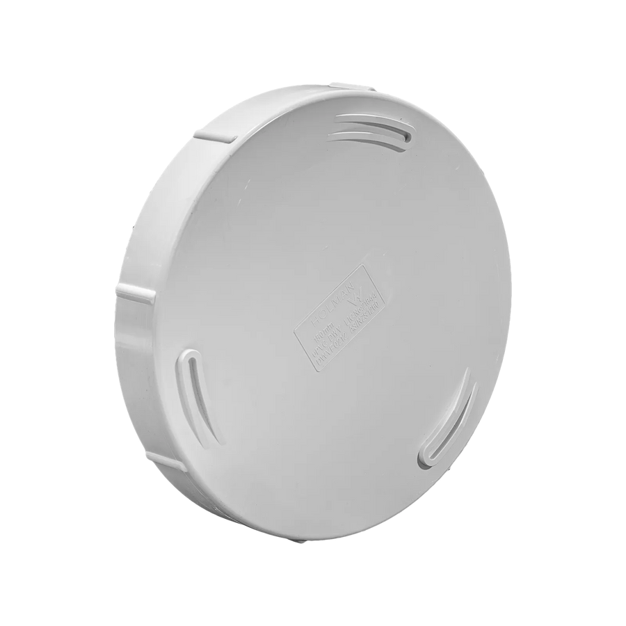 Holman DWV PVC Threaded Access Cap 150mm