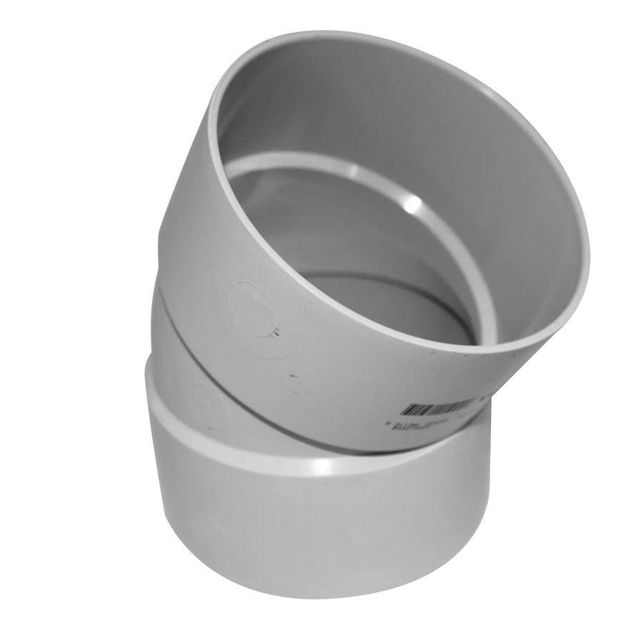 Holman PVC DWV Bend F&F Plain 45 Degree 40mm