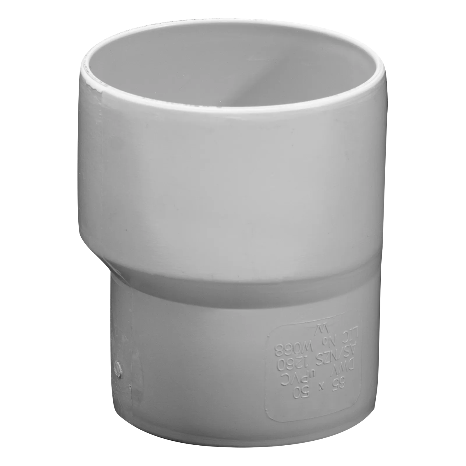 Holman PVC DWV Level Invert Taper 65 x 50mm
