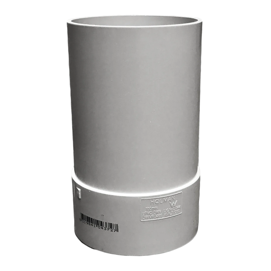 Holman PVC DWV Slab Adaptor 100mm