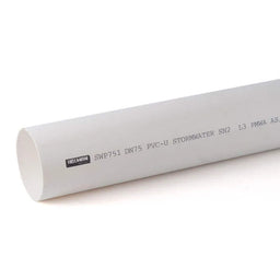 Holman Stormwater Pipe 75mm x 1m