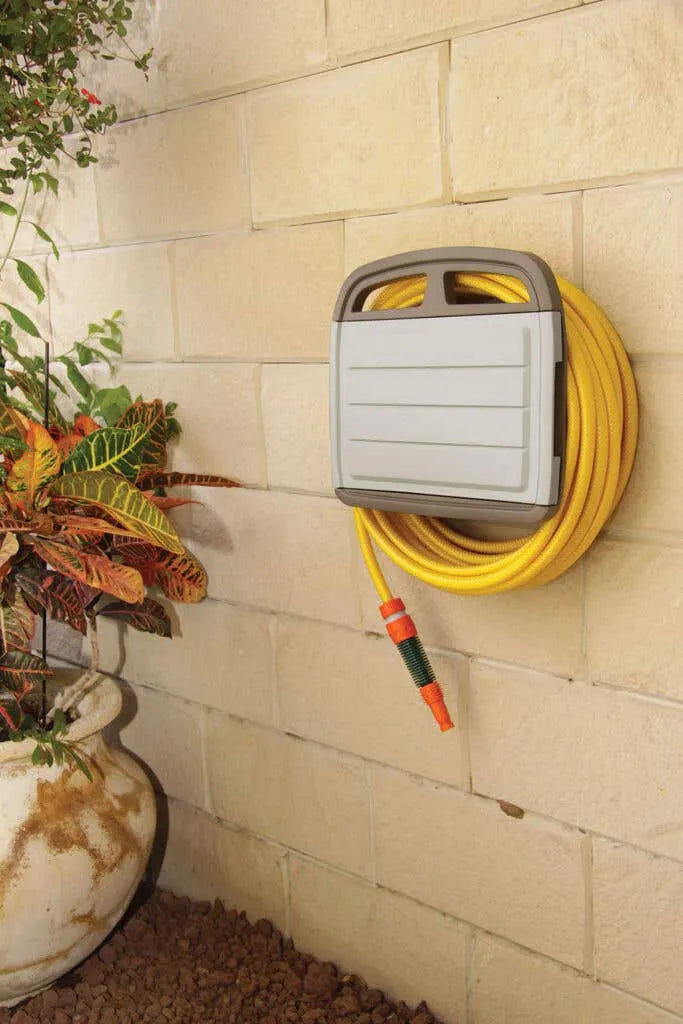 Hose Hanger with Storage