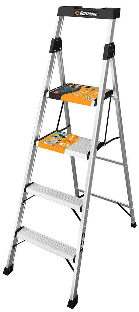 Hurricane 4 Step Dual Platform Ladder 120kg