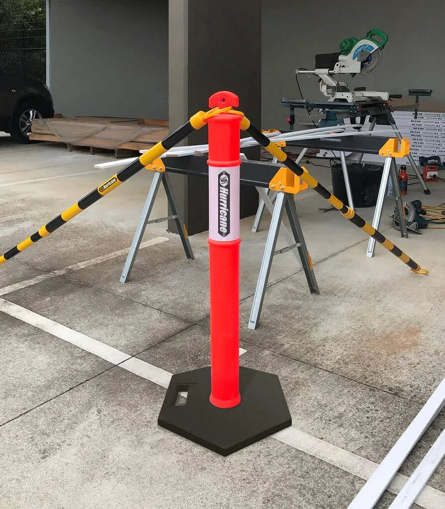 Hurricane Safety Bollard Rubber Base 6kg