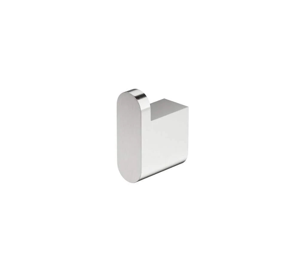 Interbath Vesi Single Robe Hook Brushed Nickel