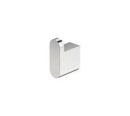 Interbath Vesi Single Robe Hook Brushed Nickel