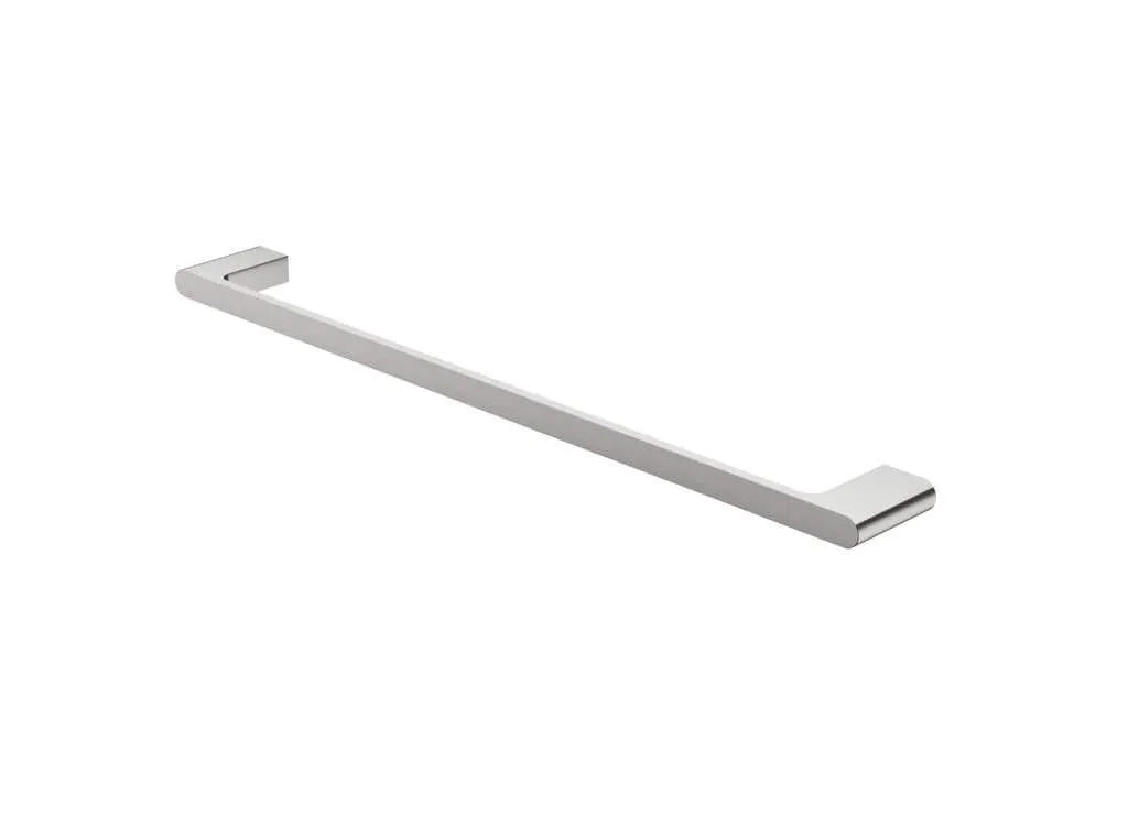Interbath Vesi Single Towel Rail Brushed Nickel 600mm