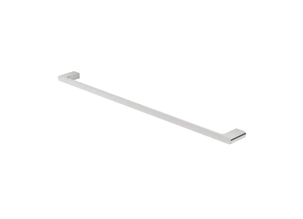 Interbath Vesi Single Towel Rail Brushed Nickel 800mm