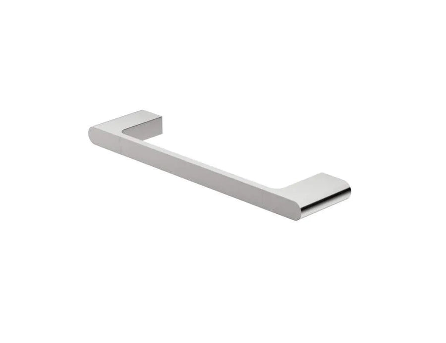 Interbath Vesi Single Towel Rail Polished Brushed Nickel 300mm