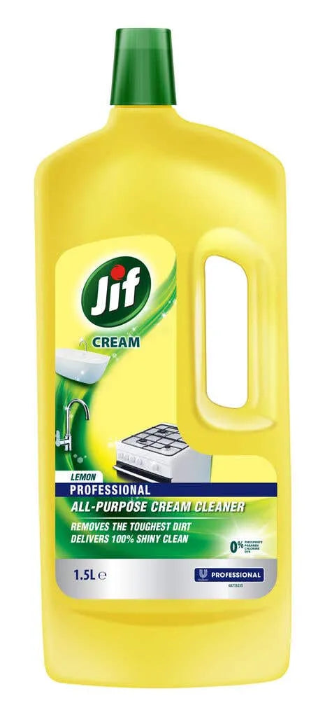 Jif All-Purpose Cream Cleaner Lemon 1.5L