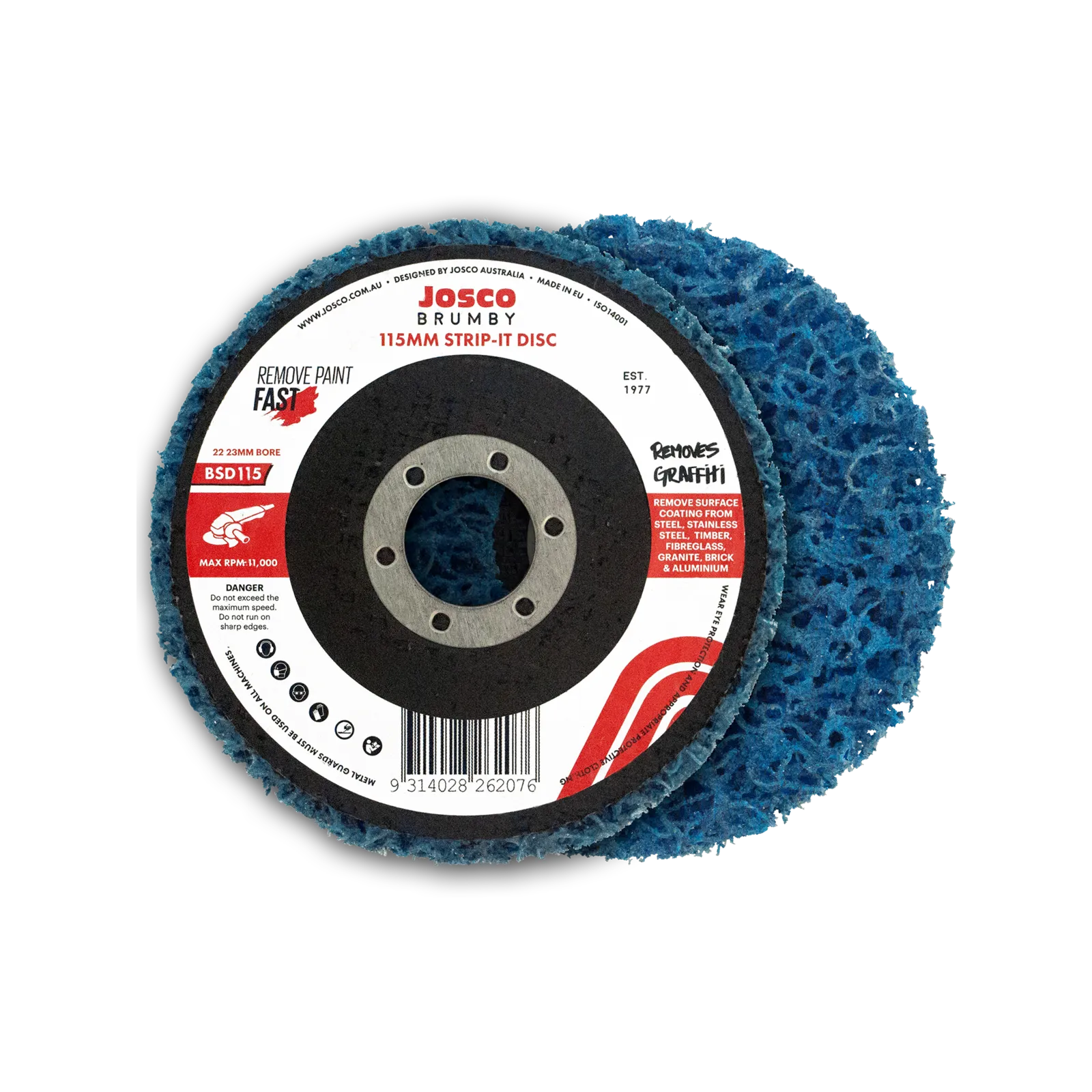 Josco Strip It Disc 115mm x 22mm
