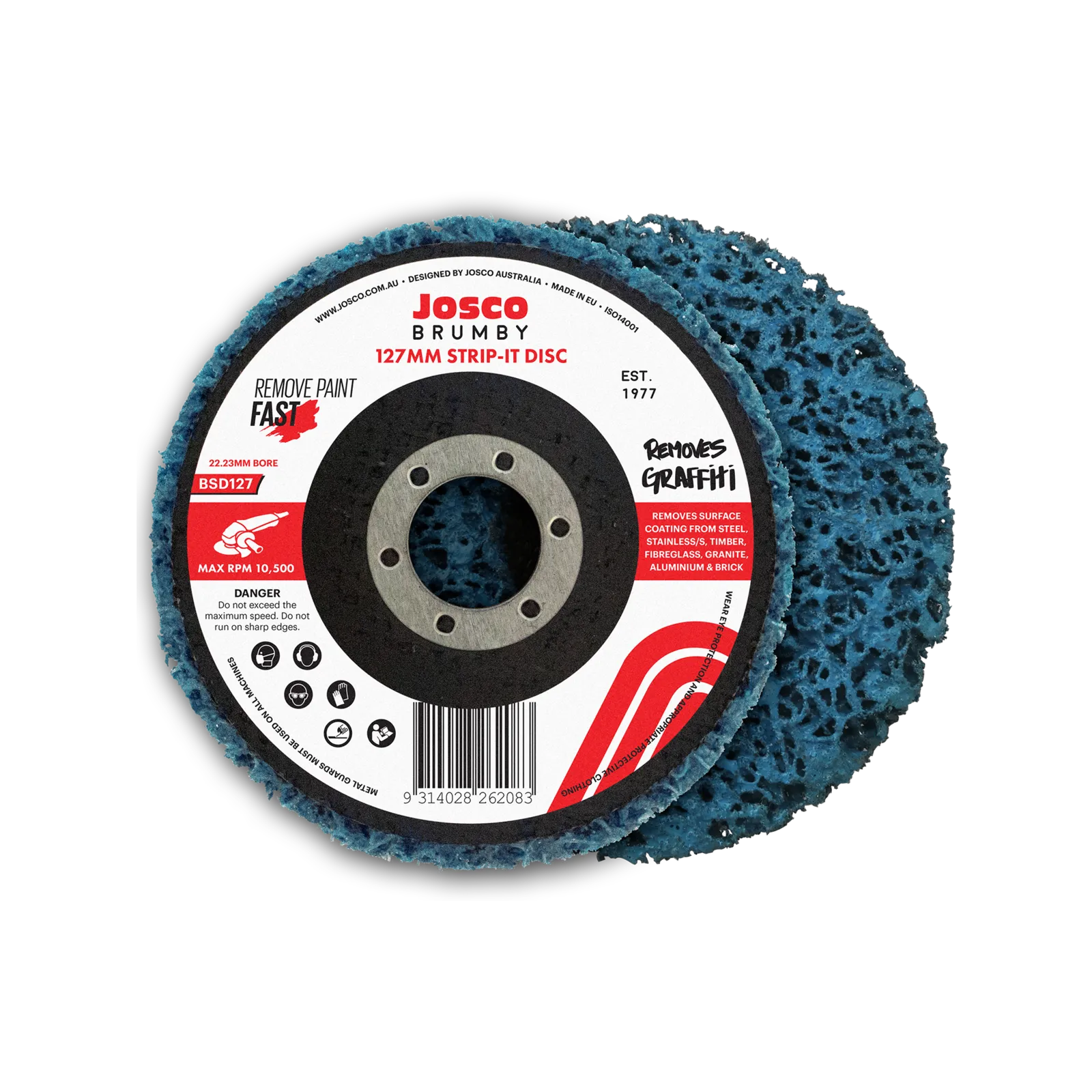 Josco Strip It Disc 127mm