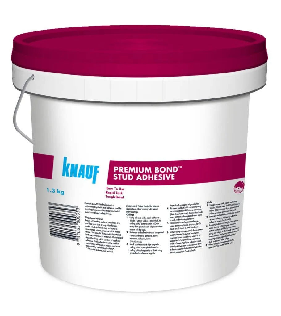 Knauf Premium Bond Stud Adhesive 1.3kg