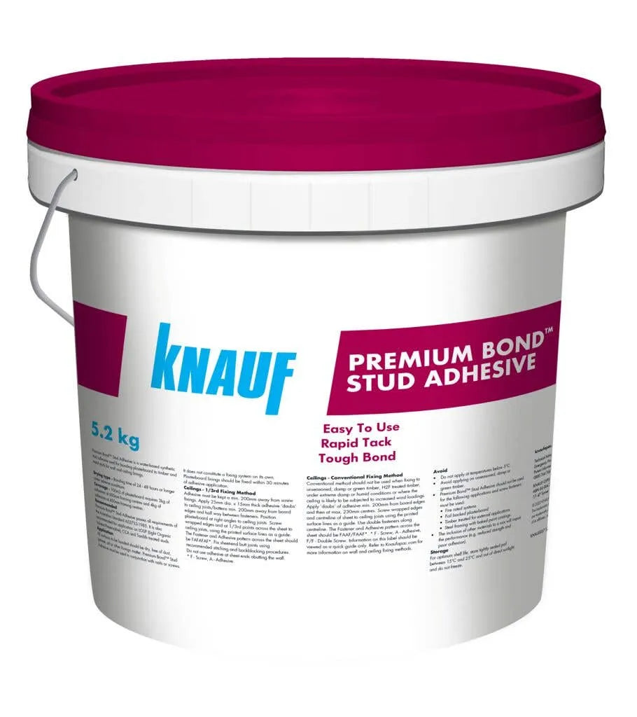 Knauf Premium Bond Stud Adhesive 5.2kg