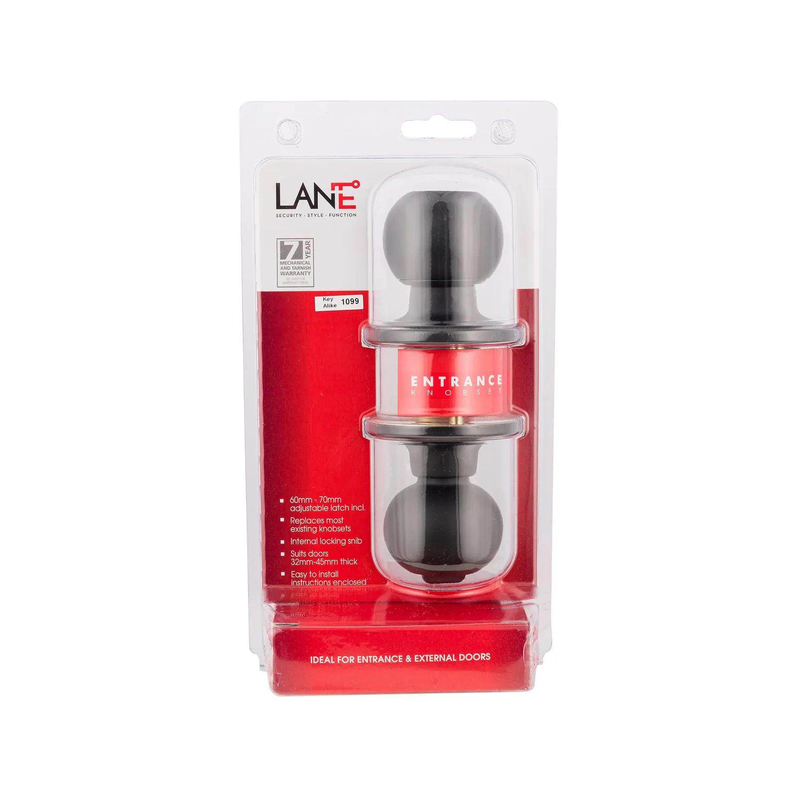 Lane Bala Entrance Set Matte Black