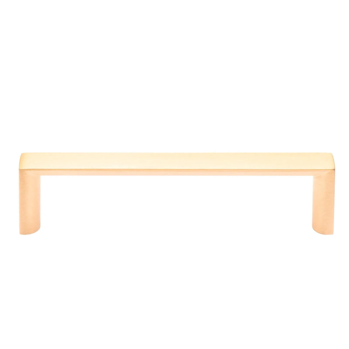 Lane Handle 1/2 Square 1/2 Round Matte Brass 96mm